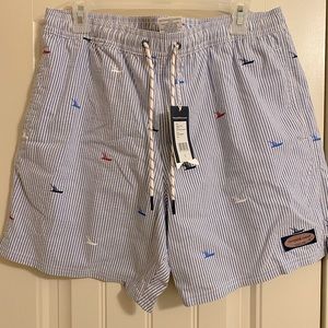 Vineyard Vines Seersucker Swim Trunks